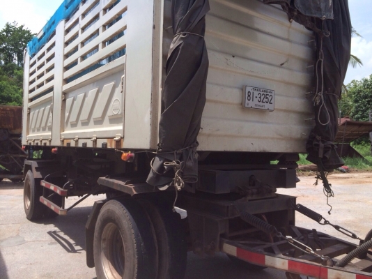 ขายด่วน รถสิบล้อดั้มพ์พ่วงแม่ลูก  hino  mega260 ปี 54 รถติดก๊าซ  สภาพดีมา พร้อมใช้งาน