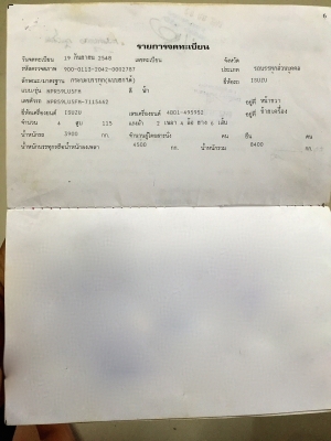 รถอีซูซู 6 ล้อดั้ม NPR 115 แรงม้า. ปี 37.  ( มีขาย 2 คัน. )    สนใจติดต่อ  081 - 6079515