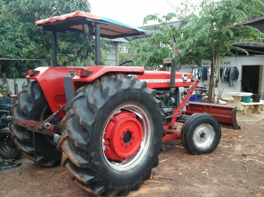 รถไถ Massey MF185  ใบดัน  ผานพรวน  7x26