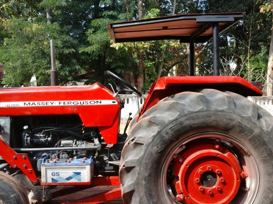 รถไถ Massey MF185  ใบดัน  ผานพรวน  7x26