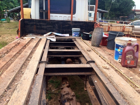 ขายด่วน รถลากแบคโฮ  มิตซูเทอโบพร้อมใช้งาน  สภาพดีเอกสารพร้อม