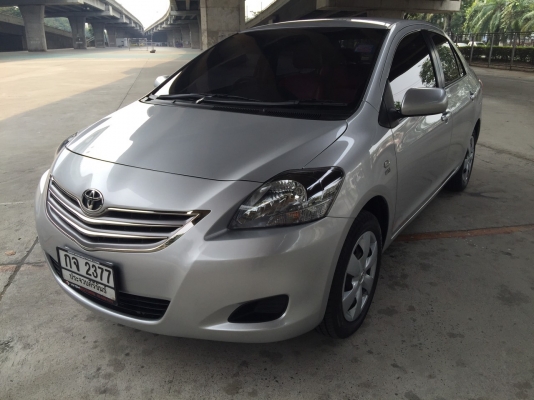 2013 TOYOTA VIOS 1.5J สีเทา ไมล์แท้วิ่งน้อย