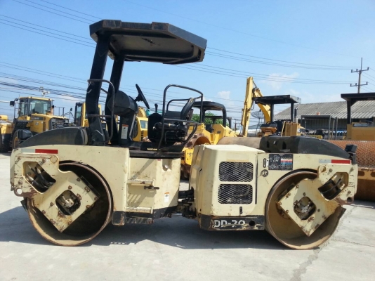 มาใหม่ ขายรถบด 7 ตัน ยี่ห้อ Ingersoll Rand รุ่น DD70 รถเก่านอกสวย นำเข้าจาก USA แท้ ไม่เคยใช้งานในไทย สภาพเดิมๆ เอกสารครบ