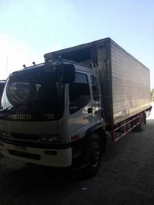 ขายตู้เย็น7เมตรติดรถเดกก้าสวยไม่มีรั่วพร้อมใช้