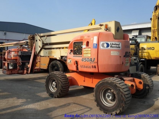 รถกระเช้า บูมศอก JLG 13.72m. 450AJ Series II: มือสอง นำเข้าจากอเมริกา โทร.กุ้ง:0813062283