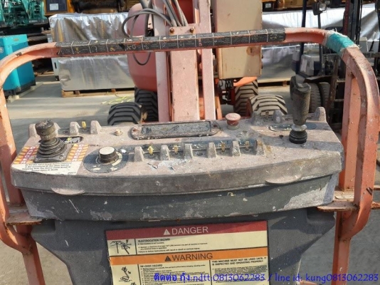 รถกระเช้า บูมศอก JLG 13.72m. 450AJ Series II: มือสอง นำเข้าจากอเมริกา โทร.กุ้ง:0813062283