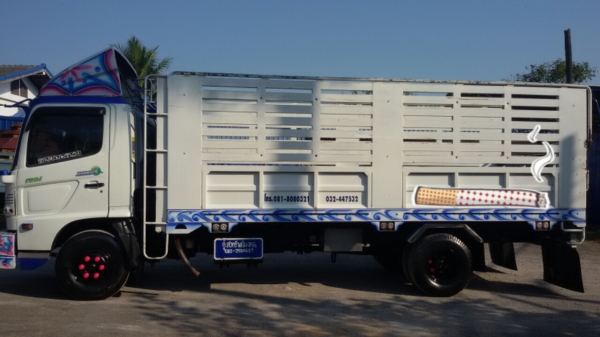 ขายรถ 6 ล้อใหญ่ HINO 150แรง สภาพสวยเดิม  เครื่องดี คัชชีสวย ยาว 5.50 รถห้างแท้  พร้อมใช้งานเลยครับ ม