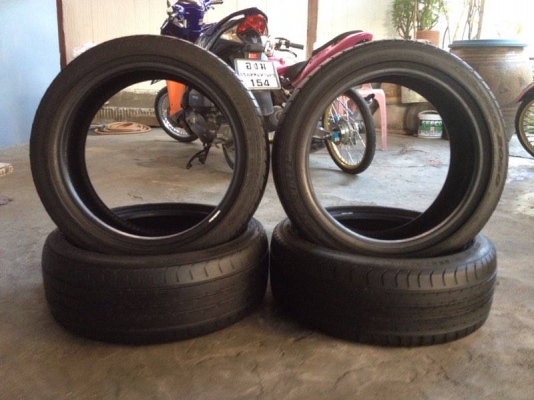 ขายยาง dunlop  195 45 16 ปี13 ดอกหนาสภาพสวยไม่บวมไม่ปะไม่มีแตกลายงา 1ชุด4เส้น ราคา2400บาท รับประกันยางทุกเส้นยินดีคืนเงิน โทร0924462525โส กทม
