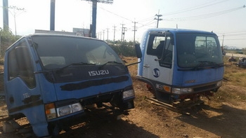 หัวเก๋ง หัวรถ 10 ล้อ ISUZU NPR เก่านอก ราคาถูก สภาพยังสวยๆ