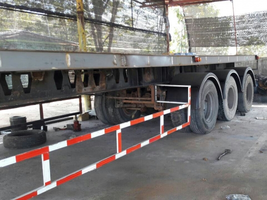 สิบล้อ1เพา หัวลาก VOLVO 320เพาเดียว ปี45 พร้อมห่างพื้นเรียบ 3คาน สภาพดีสวยพร้อมใช้ ทะเบียนพร้อมโอน