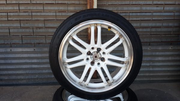 Lenso ขอบ 17 4รู100/114 พร้อมยางปี12/13 Lenso ขอบ 17 4รู100/114 พร้อมยางปี12/13