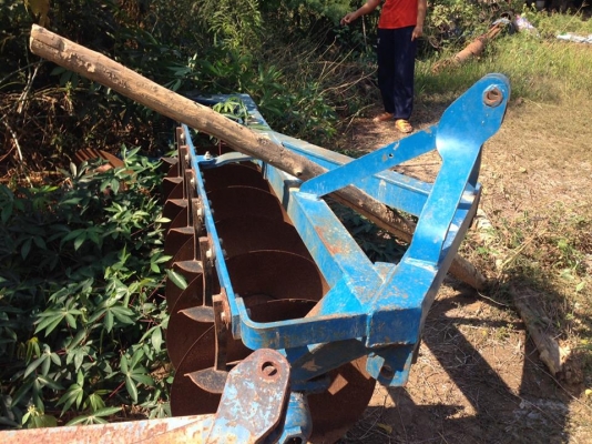 ผาน KHL ไคเฮงหลีกลกิจบ้านโป่ง ผานพรวน 7 ใบสภาพเดิมๆ สีเดิมจากโรงงาน