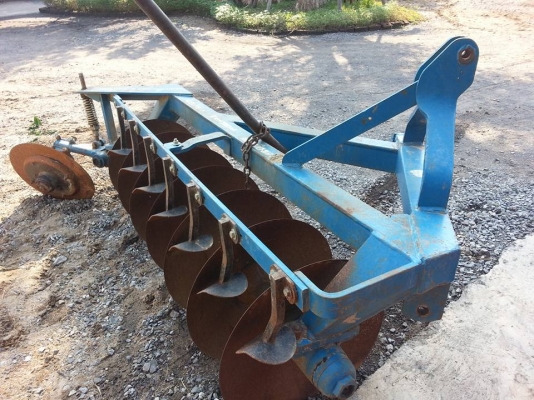 ผาน KHL ไคเฮงหลีกลกิจบ้านโป่ง ผานพรวน 7 ใบสภาพเดิมๆ สีเดิมจากโรงงาน