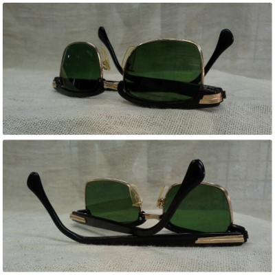 แว่นตาวินเทจ/คลับมาสเตอร์/โกลด์ฟิลด์ OPTURA made in West Germany  14K