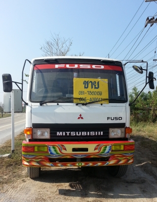 ขายรถน้ำมัน ไอ้หลง FN527 TF4XXX เครื่อง2เพลา6D16 TURBO 220แรง เกียร์ 10เกียร์ ช่วงล่างเดิมๆ