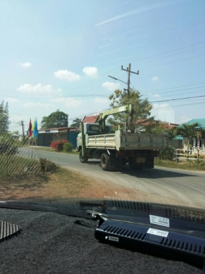 ขายด่วน6ล้อ ติดเครน ดั้ม HINO KM 310  เครื่องดีคัชชีสวย ยางพร้อมใช้ เอกสารพร้อมโอน