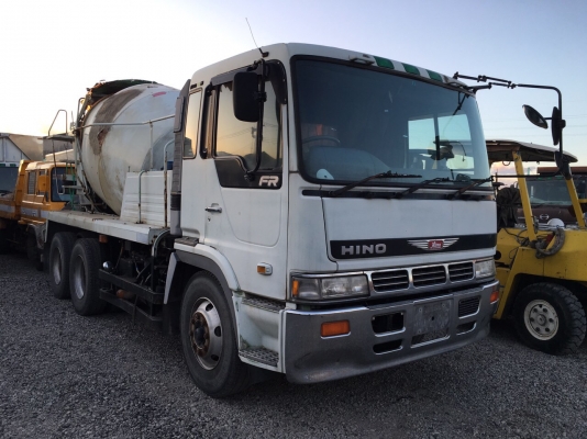 รถโม่มือสองเก่าญี่ปุ่น HINO  FR1FKB  เครื่องF17D