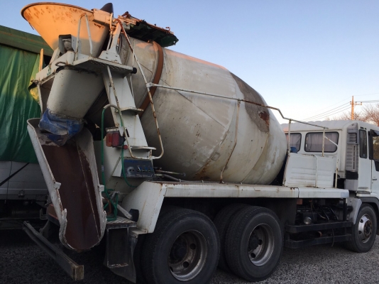 รถโม่มือสองเก่าญี่ปุ่น HINO  FR1FKB  เครื่องF17D