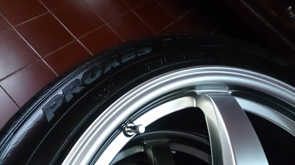 ล้อแม็กซ์ LENSO D1RR 17x7 et40 4รู100 พร้อมยาง Toyo Japan ปี 13 ตัว TOP