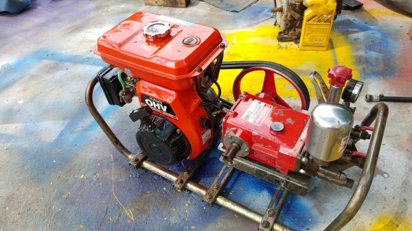 ปั้มอัดฉีดเครื่อง 6 แรง ปั้มอัดฉีดเครื่อง 6 แรง