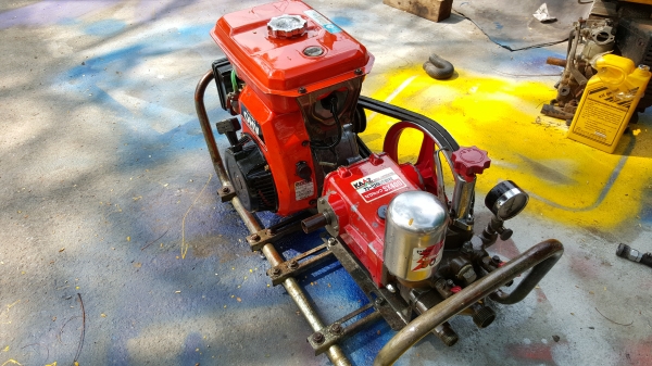 ปั้มอัดฉีดเครื่อง 6 แรง ปั้มอัดฉีดเครื่อง 6 แรง