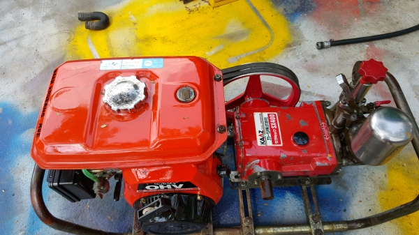 ปั้มอัดฉีดเครื่อง 6 แรง