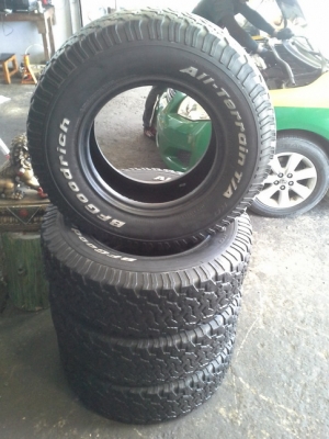 BF All USA. 265/75/16 ปี11 สภาพดี 1ชุด