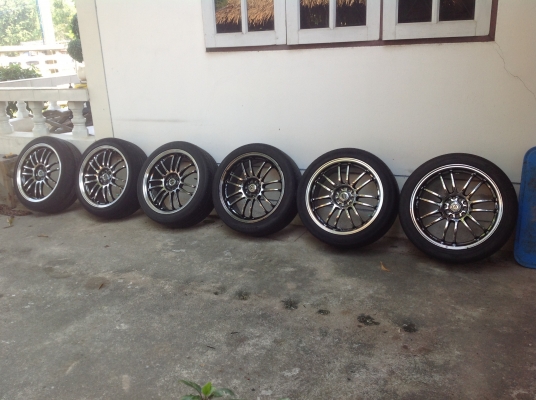 ล้อขอบ18"พร้อมยางhankook