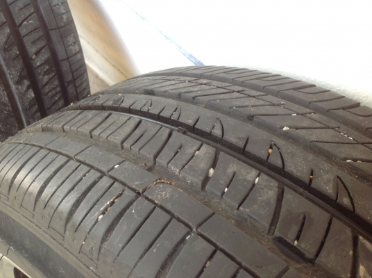 ล้อขอบ18"พร้อมยางhankook