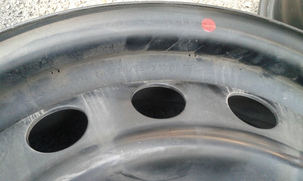 กระทะล้อเหล็ก พร้อมฝาครอบ