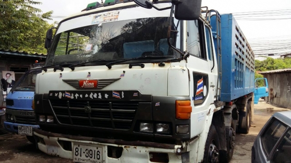 ขาย 12ล้อดั้ม ฮีโน่ FR 276B-EK100-260แรง 2เพาสโลส สภาพดีสวยบางเดิมพร้อมใช้ ทะเบียนพร้อมโอน