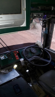 ขายรถบัสพัดลม10m.รถพร้อมใช้ประหยัดน้ำมัน ISUZU 6BD1 TURBO