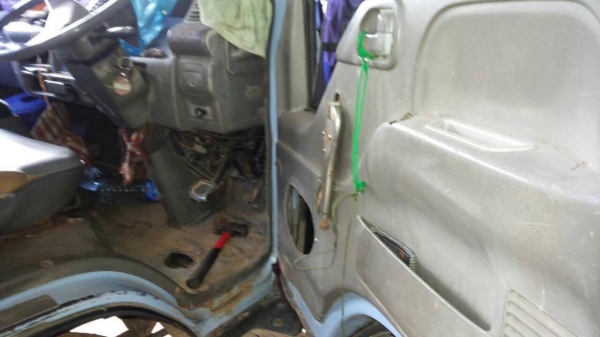 รถดั้ม 6 ล้อ ISUZU NPR66LX5S รถห้างแท้ ปี 43 เครื่อง 120 แรง