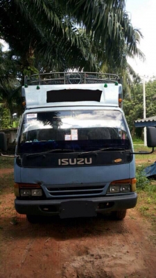รถดั้ม 6 ล้อ ISUZU NPR66LX5S รถห้างแท้ ปี 43 เครื่อง 120 แรง