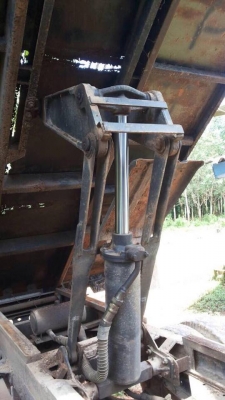 รถดั้ม 6 ล้อ ISUZU NPR66LX5S รถห้างแท้ ปี 43 เครื่อง 120 แรง