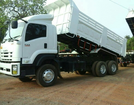 สิบล้อ อีซูซุ 360ปี56 แม่ลูก3คาน ดั้มสามมิตแท้ สภาพดีสวยกริ๊ปเดิมทั้งคันใช้งานวิ่งแค่ 120,000กม. เล่มทะเบียนพร้อมโอน