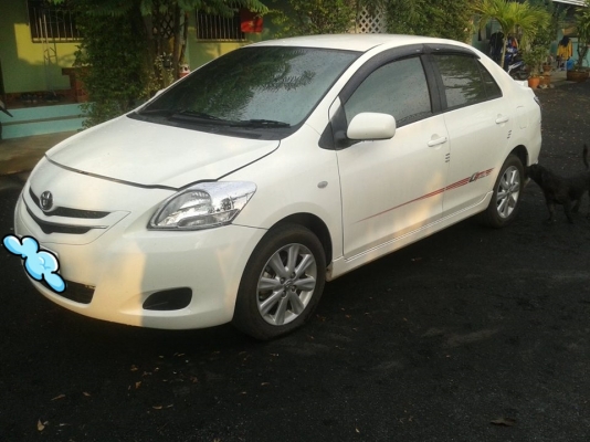 รถเก๋งวีออส สวยๆๆนะครับ รถบ้านแท้ เจ้าเป็นครูขับสวย เครื่องดีแอร์เย็น สวยๆๆ