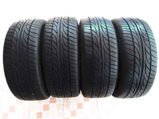 ขายยาง DUNLOP LM703 205-45-16 ปี13 ดอกงามๆ (1ชุด)