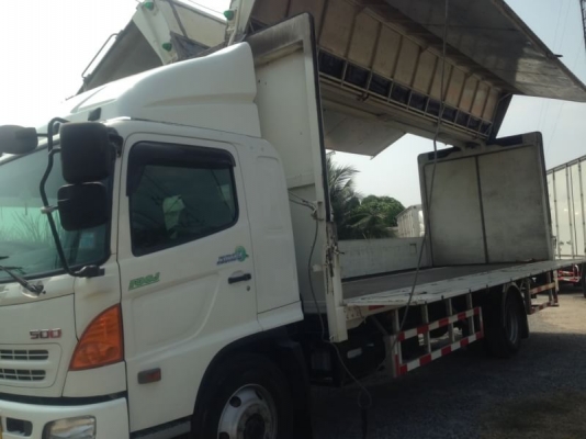 ขายรถ6ล้อตู้ปีกนก HINO FG8JPLA ปี2012 เครื่อง212แรงม้า ตู้ยาว7.50เมตร