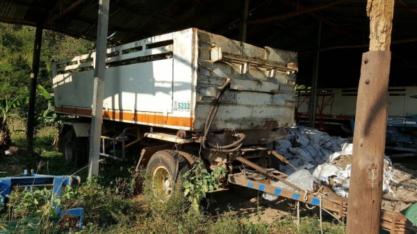 ขาย รถพ่วงแม่-ลูกดั้ม HINO FM3M คัสซีสวยตลอดเส้น เครื่องเดิม M10C 240 แรงม้า เกียร์เดิม สโลว์เดิม ทะเบียนพร้อมโอนครับ