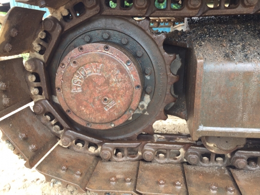 ขายรถแบคโฮ KOMATSU PC128UU-2 เอกสารเล่มทะเบียน ราคา 820000