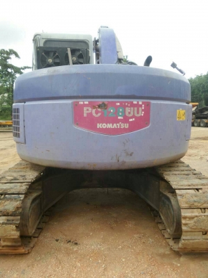 ขายรถแบคโฮ KOMATSU PC128UU-2 เอกสารเล่มทะเบียน ราคา 820000