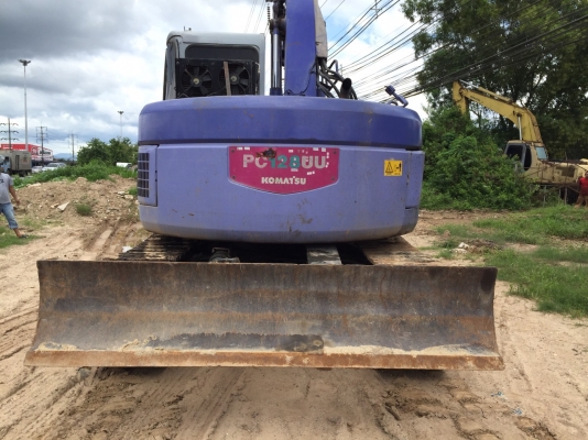 ขายรถแบคโฮ KOMATSU PC128UU-2 เอกสารเล่มทะเบียน ราคา 820000