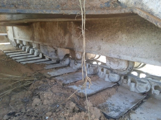 ขายรถแบคโฮ KOMATSU PC128UU-2 เอกสารเล่มทะเบียน ราคา 820000