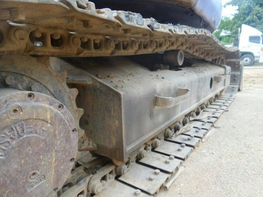 ขายรถแบคโฮ KOMATSU PC128UU-2 เอกสารเล่มทะเบียน ราคา 820000