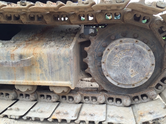 ขายรถแบคโฮ KOMATSU PC128UU-2 เอกสารเล่มทะเบียน ราคา 820000