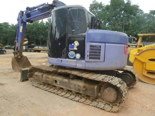 ขายรถแบคโฮ KOMATSU PC128UU-2 เอกสารเล่มทะเบียน ราคา 820000