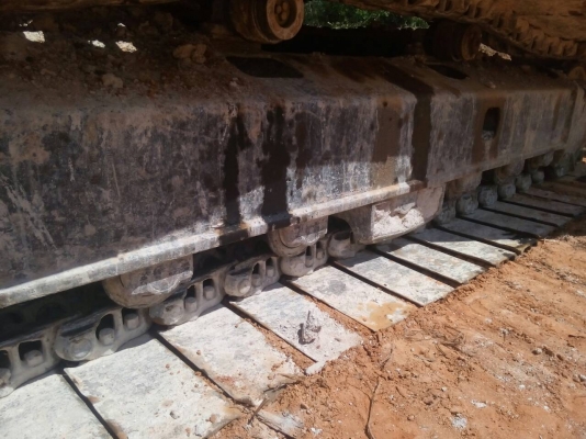 ขายรถแบคโฮ KOMATSU PC128UU-2 เอกสารเล่มทะเบียน ราคา 820000