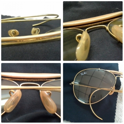ที่สุดแห่งแว่นตาผู้คว้าชัย B&amp;L RAY-BAN AVIATOR MacArthur OUTDOORSMAN USA
