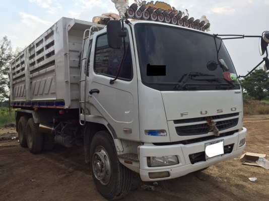 ขายรถบรรทุกfuso 240hp euro3 ปี56 2เพลา ดั๊ม สามมิตรสภาพสวย ใช้งานน้อย ไมล์6หมื่นกว่าโล ราคา1.65ล้าน